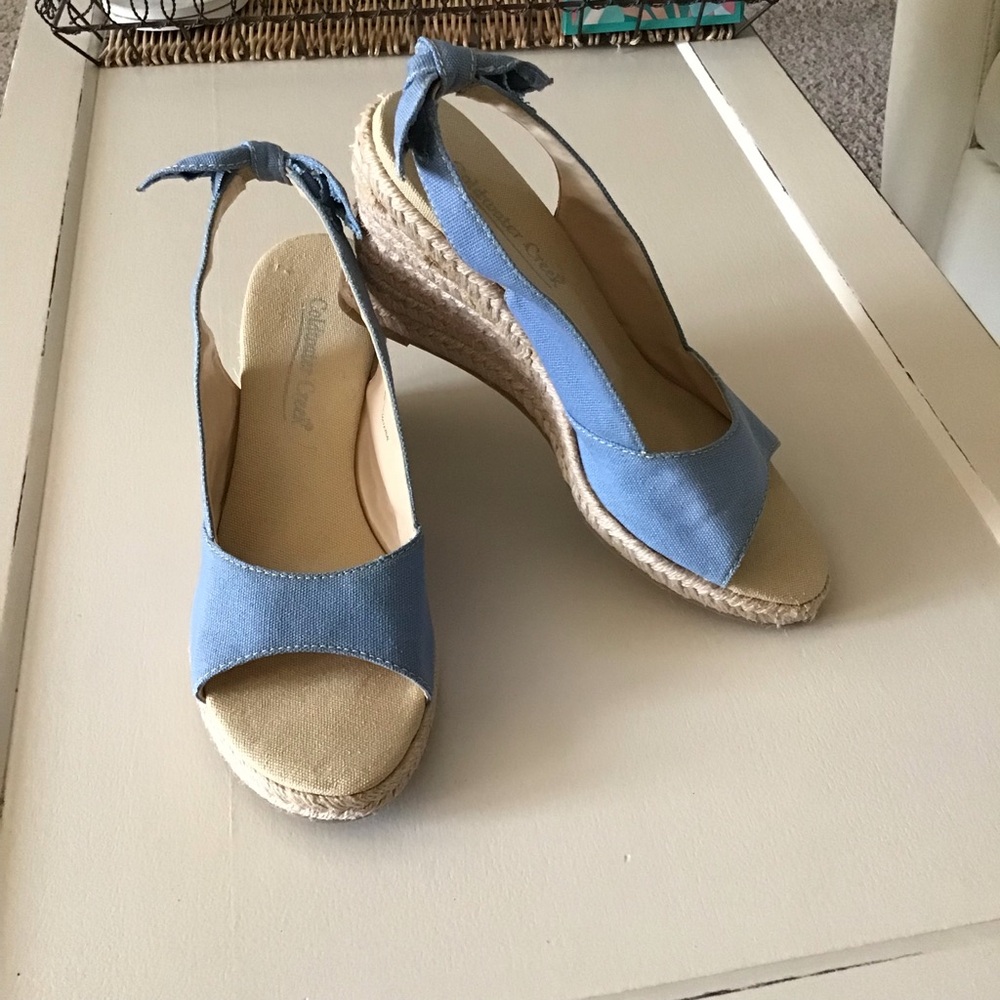 Vintage Coldwater Creek Espadrille Sandals❤️